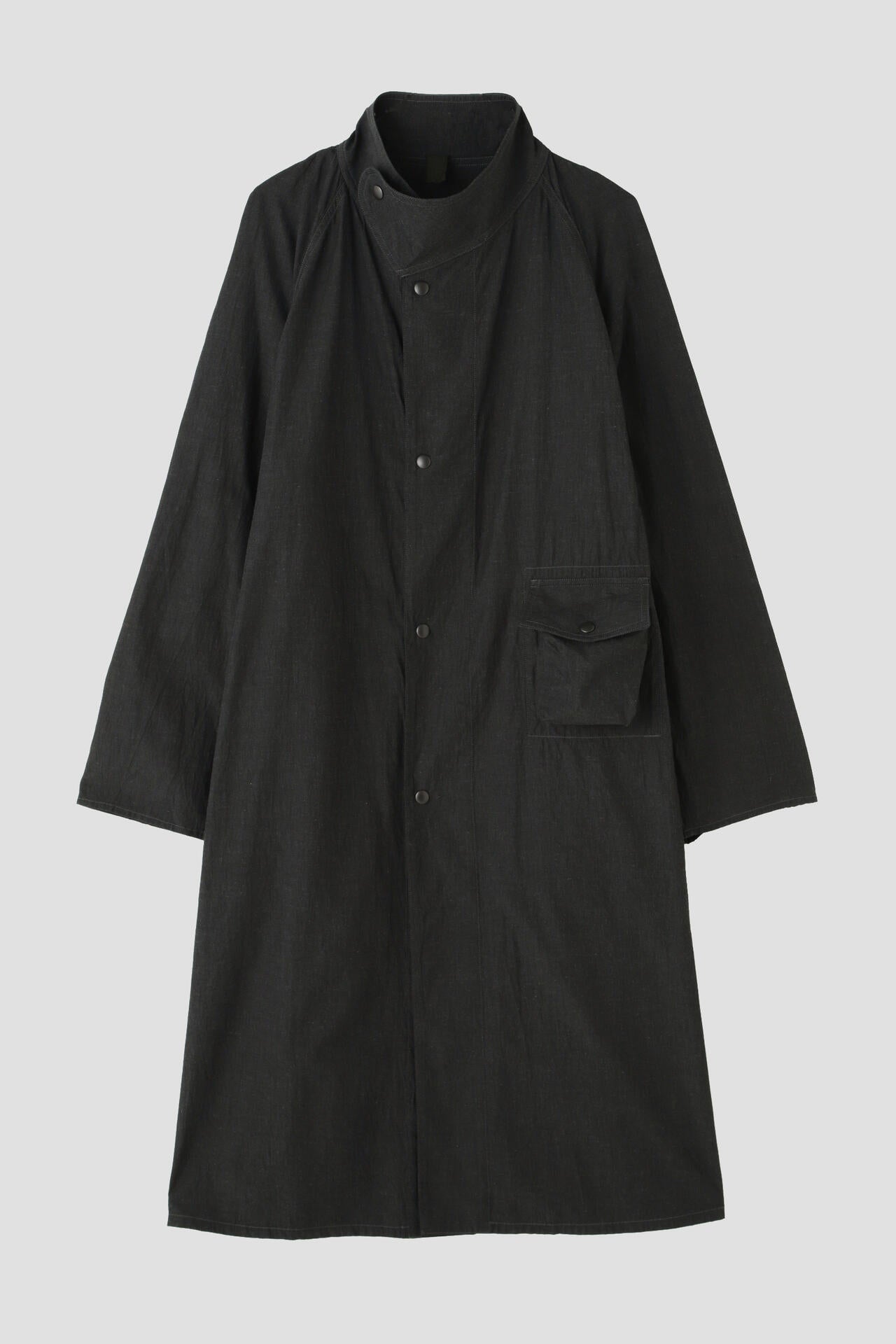 blurhms / COTTON LINEN DESERT STORM COAT