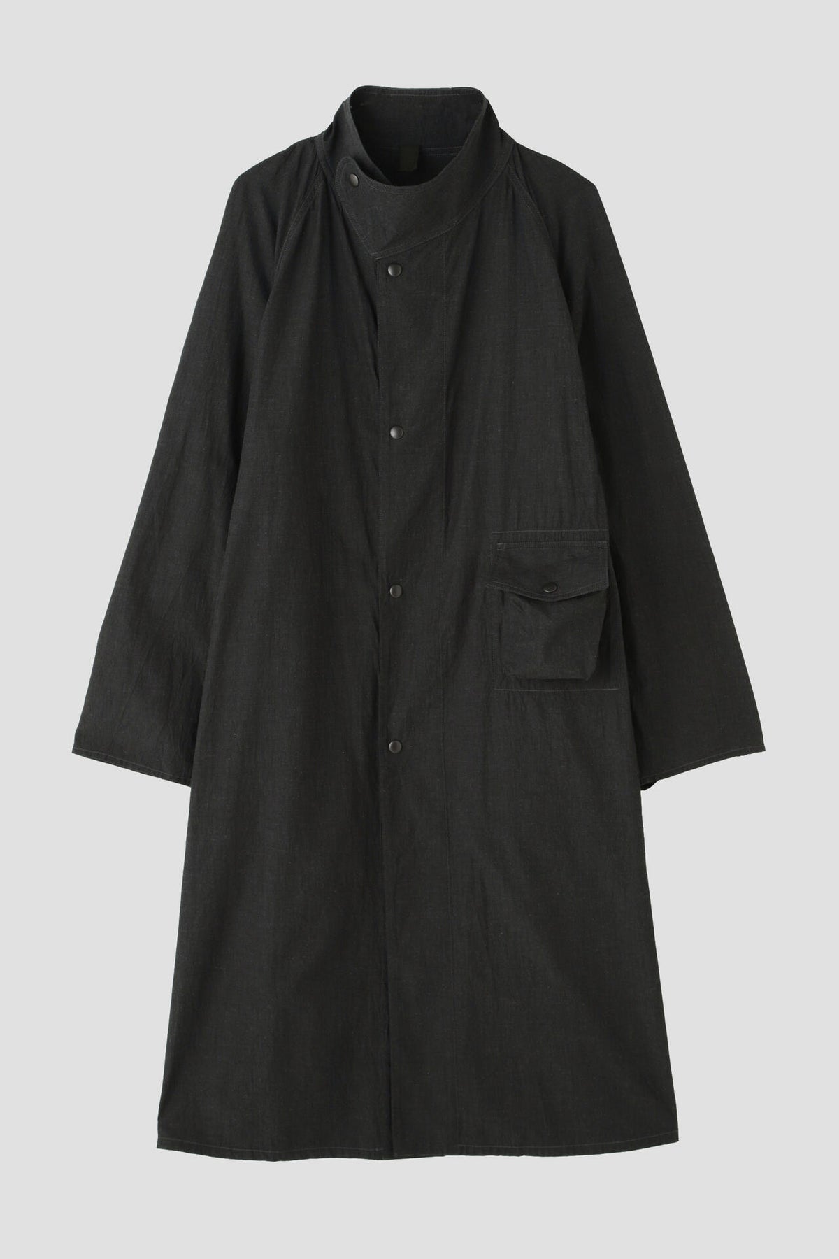 blurhms / COTTON LINEN DESERT STORM COAT