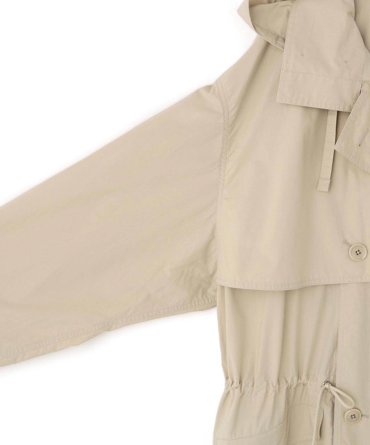 LEMAIRE / WR LIGHT VENTILE COTTON LIGHT HOODED TRENCH