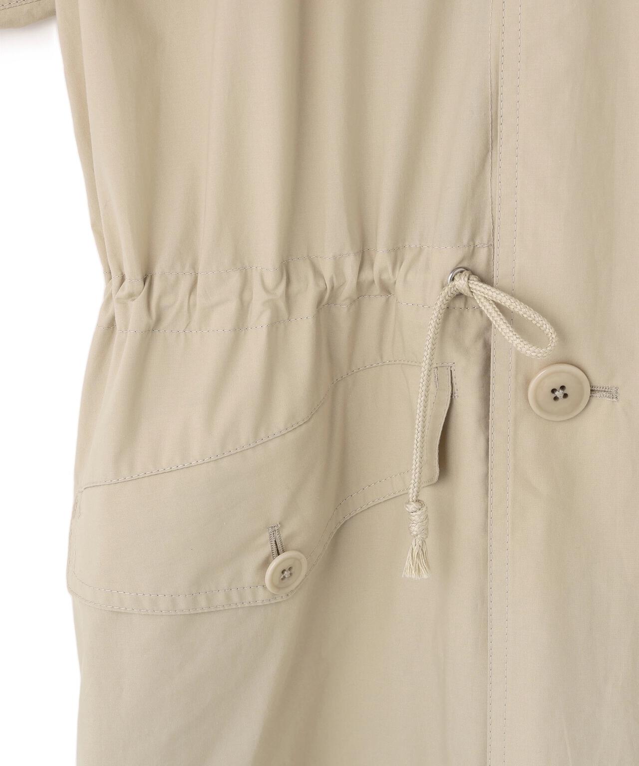 LEMAIRE / WR LIGHT VENTILE COTTON LIGHT HOODED TRENCH