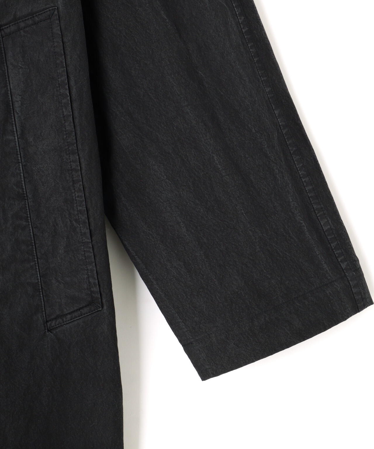 STUDIO NICHOLSON / HIGH TWIST CTTN NYLON LONG MAC
