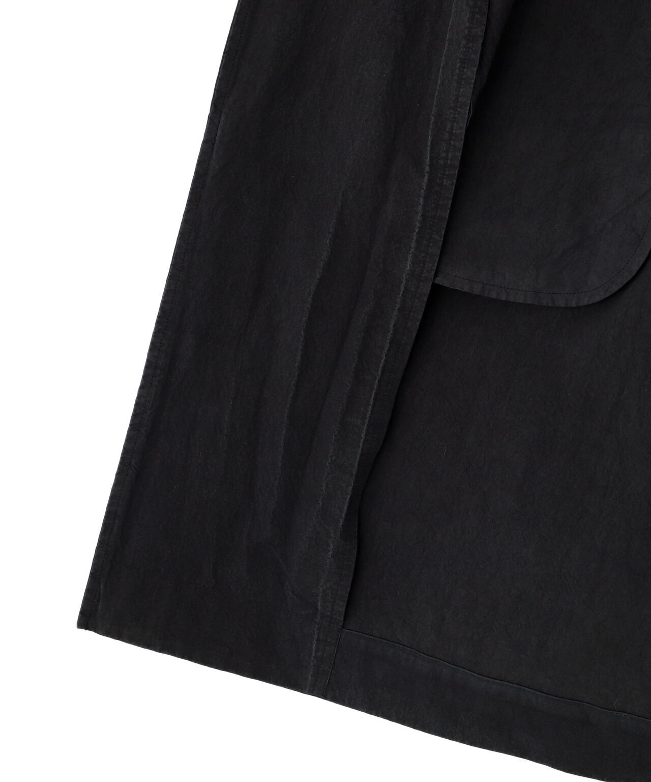 STUDIO NICHOLSON / HIGH TWIST CTTN NYLON LONG MAC