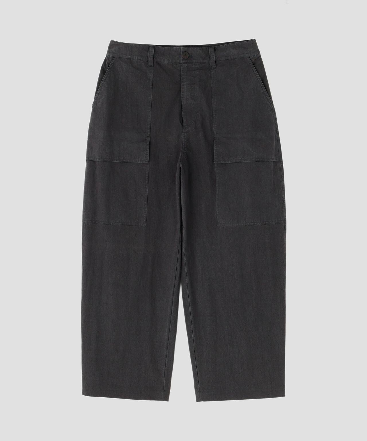 STUDIO NICHOLSON / HIGH TWIST COTTON NYLON PATCH POCKET PANT