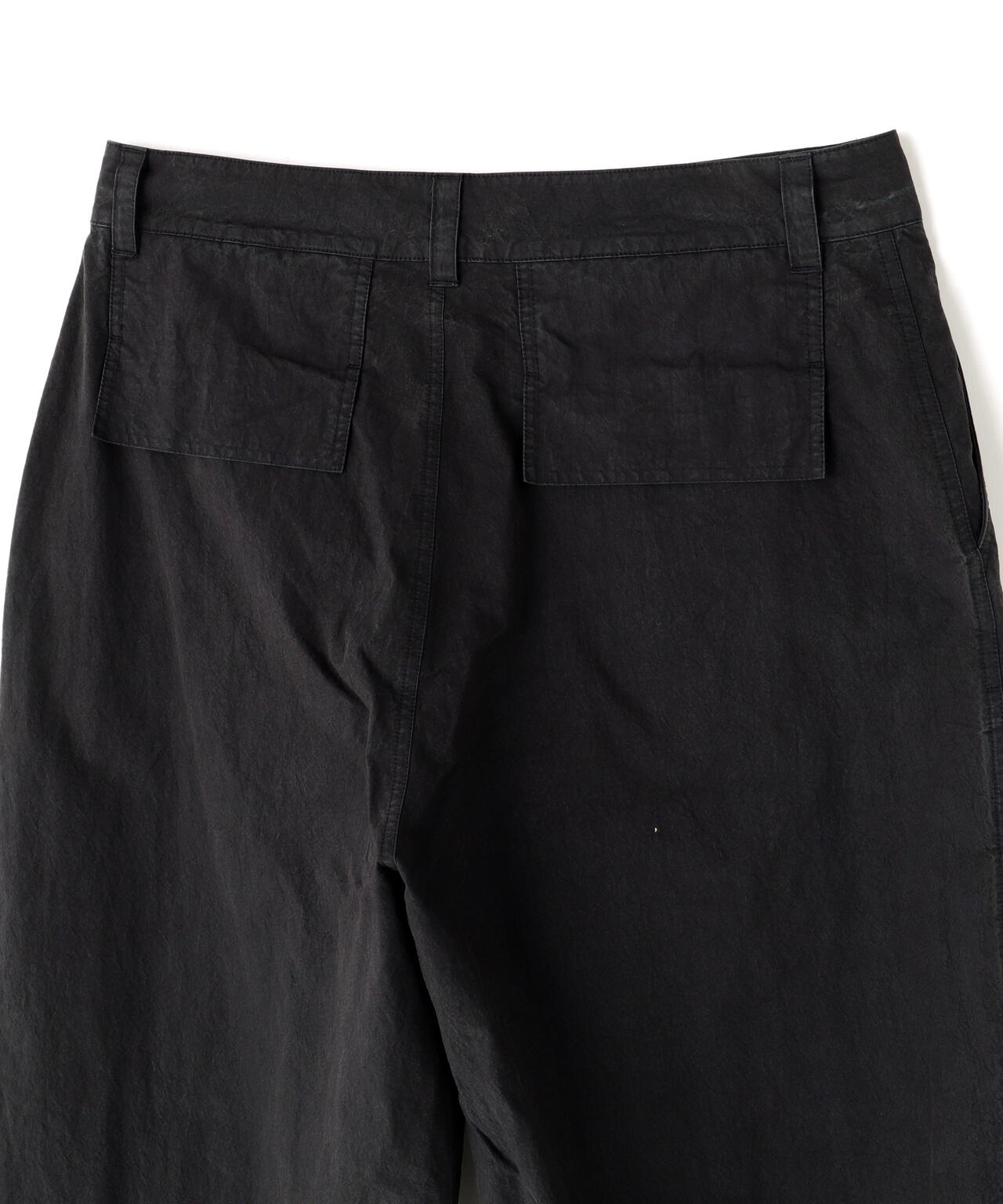 STUDIO NICHOLSON / HIGH TWIST COTTON NYLON PATCH POCKET PANT