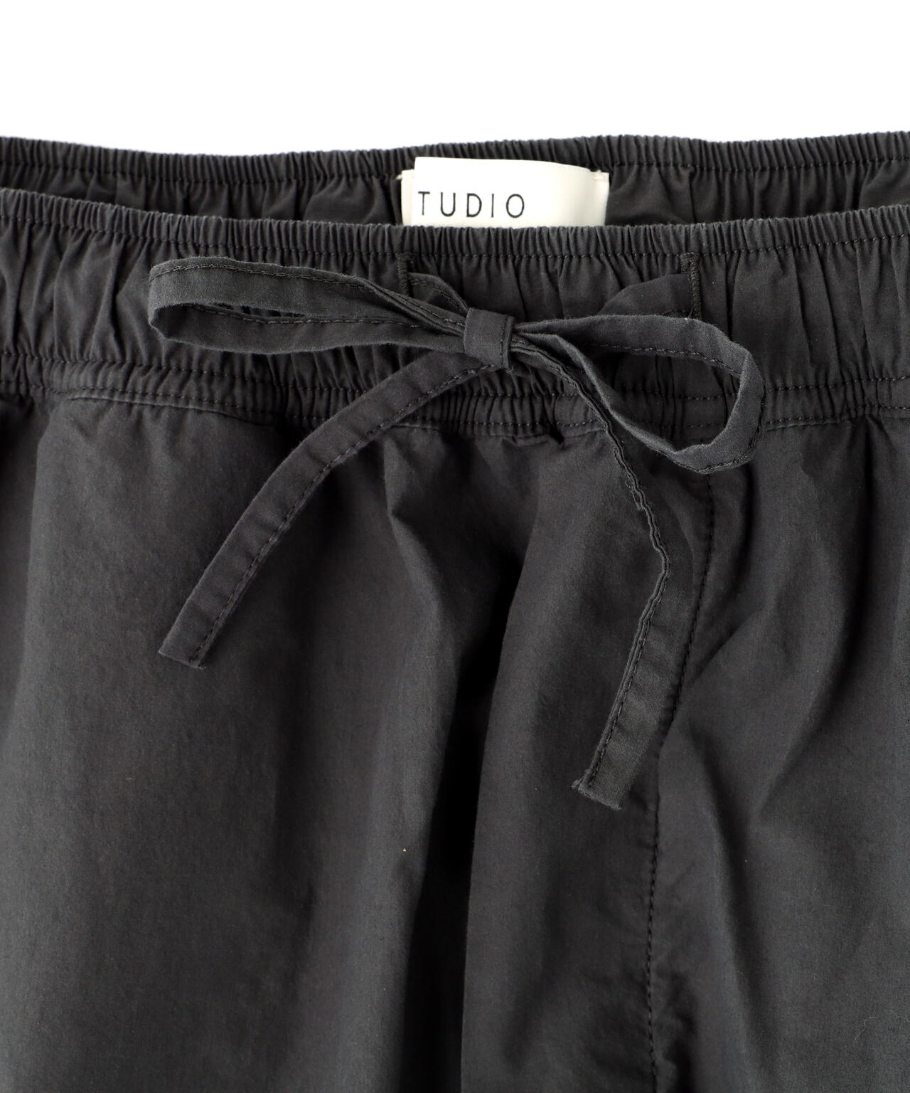 STUDIO NICHOLSON / JAPANESE COTTON NYLON DRAWSTRING WAIST PANT