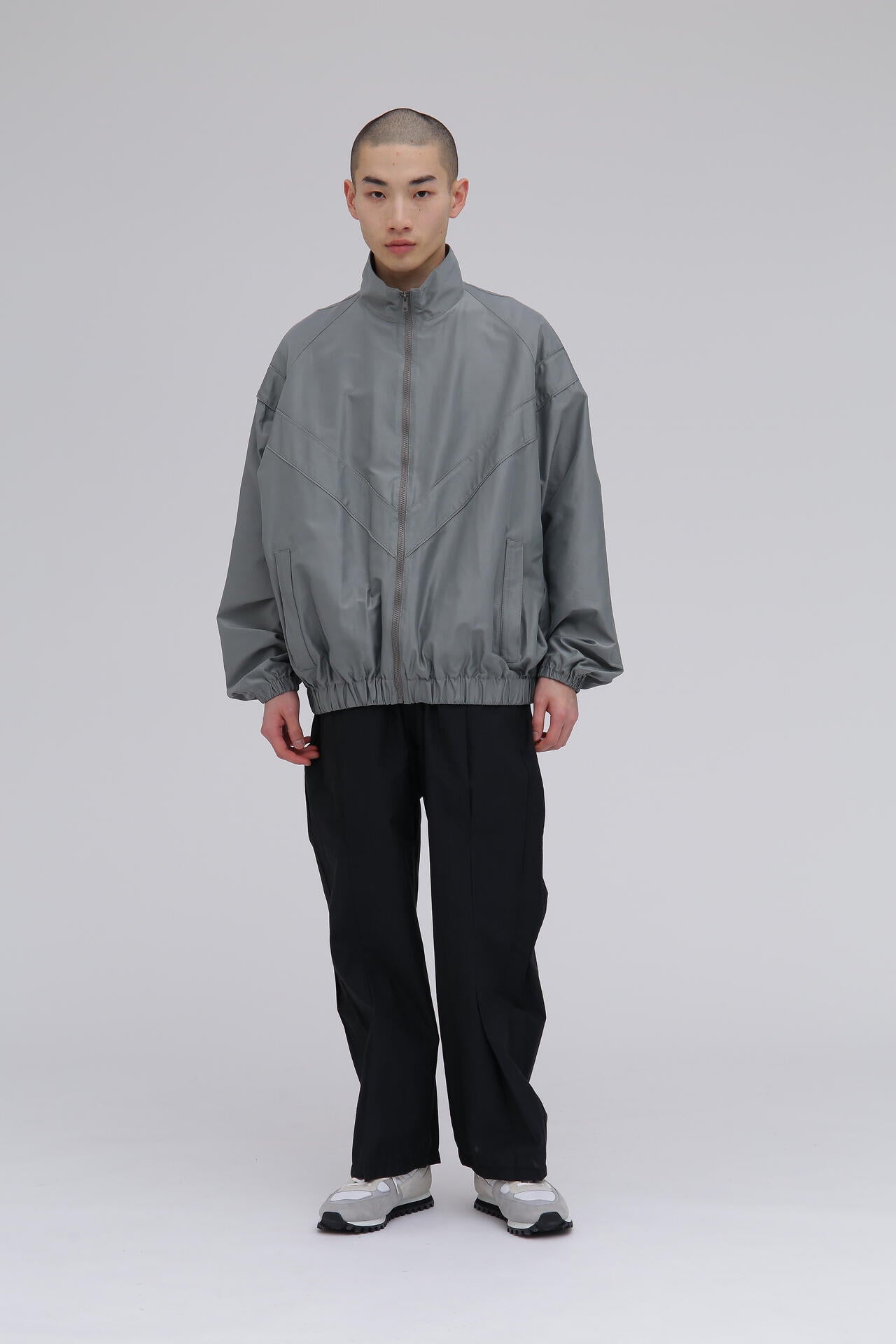 SU / TUCK CHAMBRY PANTS