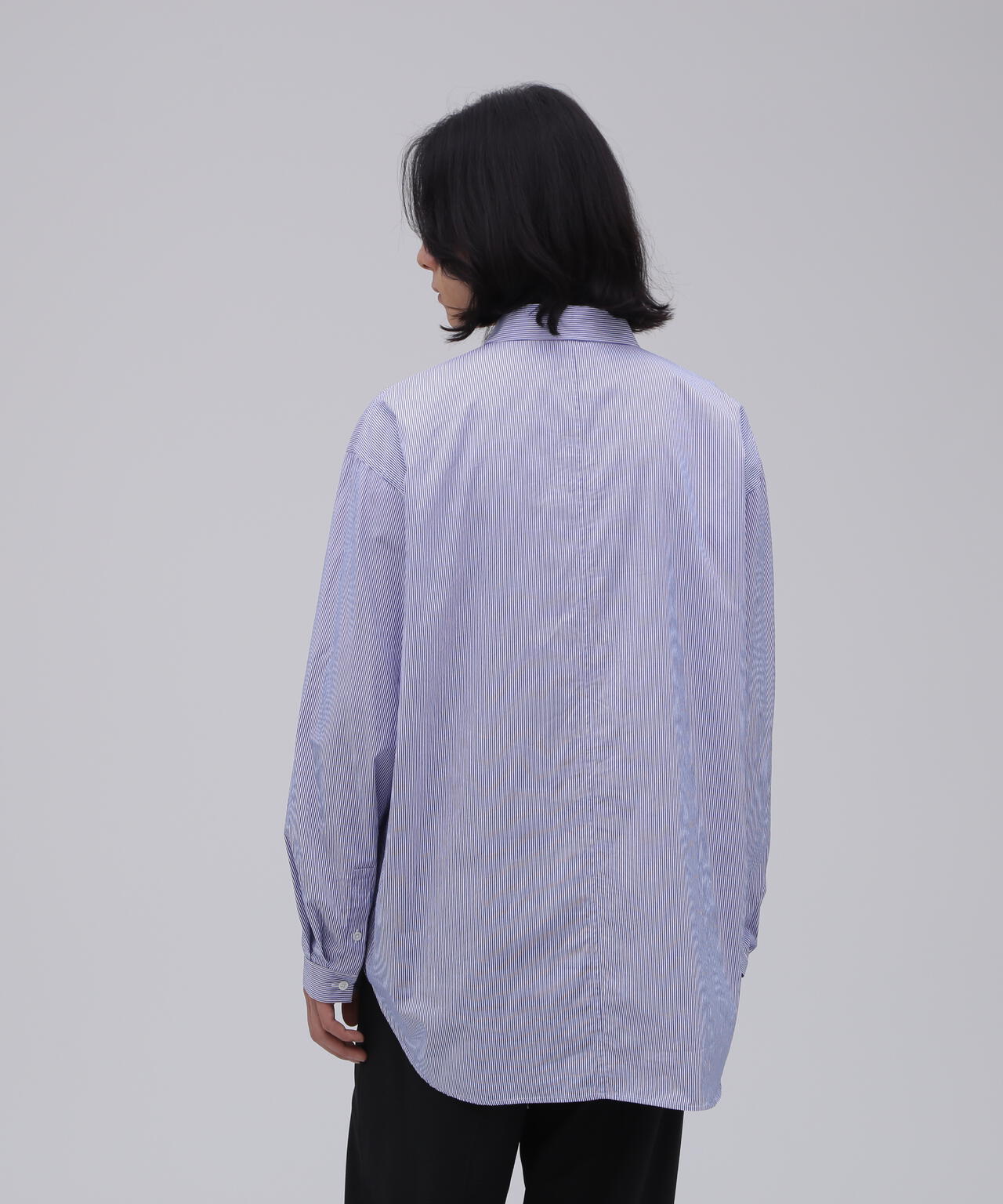 ATON / GIZA BROAD WASHED SHIRT