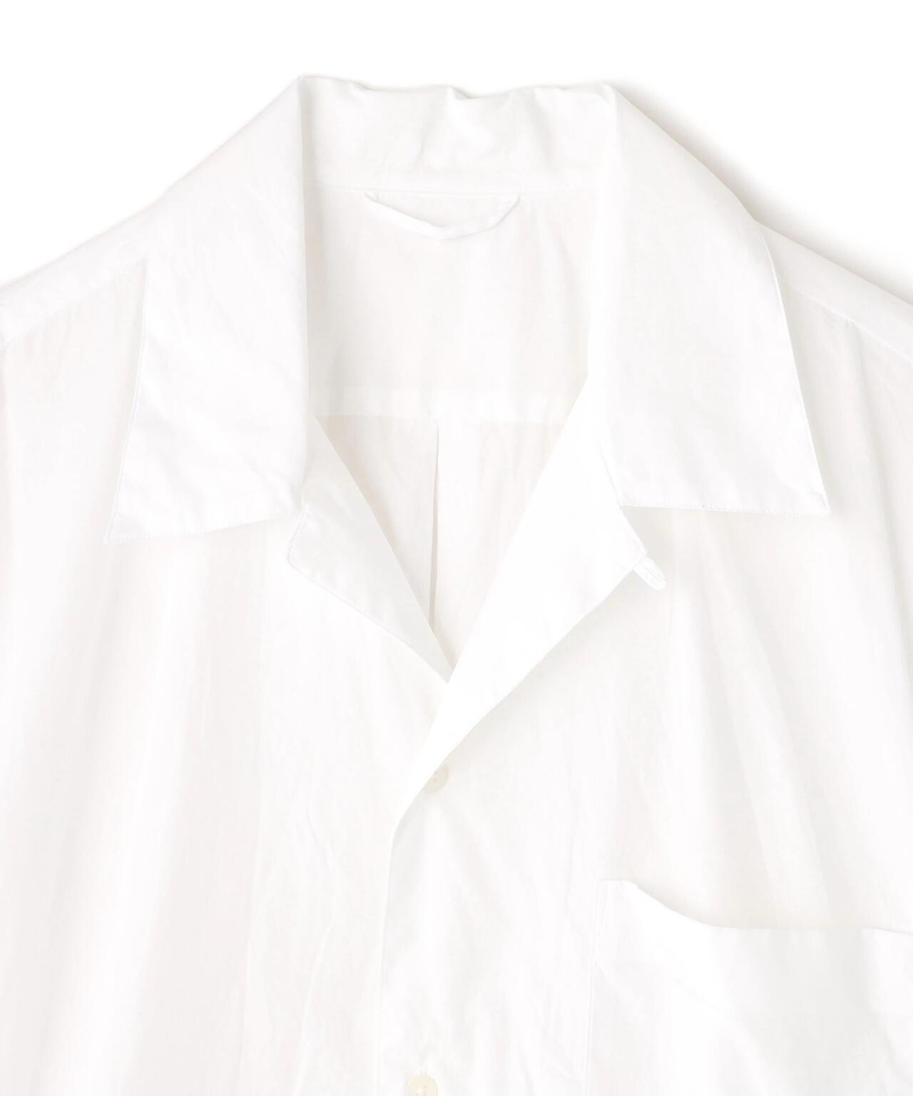 blurhms / CHAMBRAY OPEN‐COLLAR SHIRT