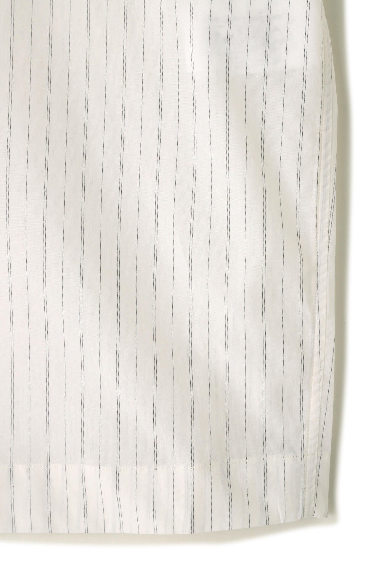 STUDIO NICHOLSON / ARCHIVE MODEL STRIPE SHORT SLEEVE BOXY SHIRT