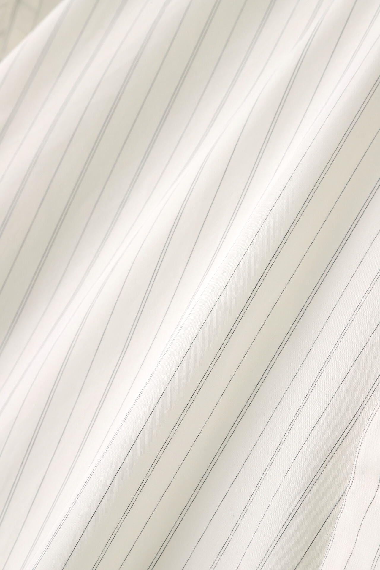 STUDIO NICHOLSON / ARCHIVE MODEL STRIPE SHORT SLEEVE BOXY SHIRT