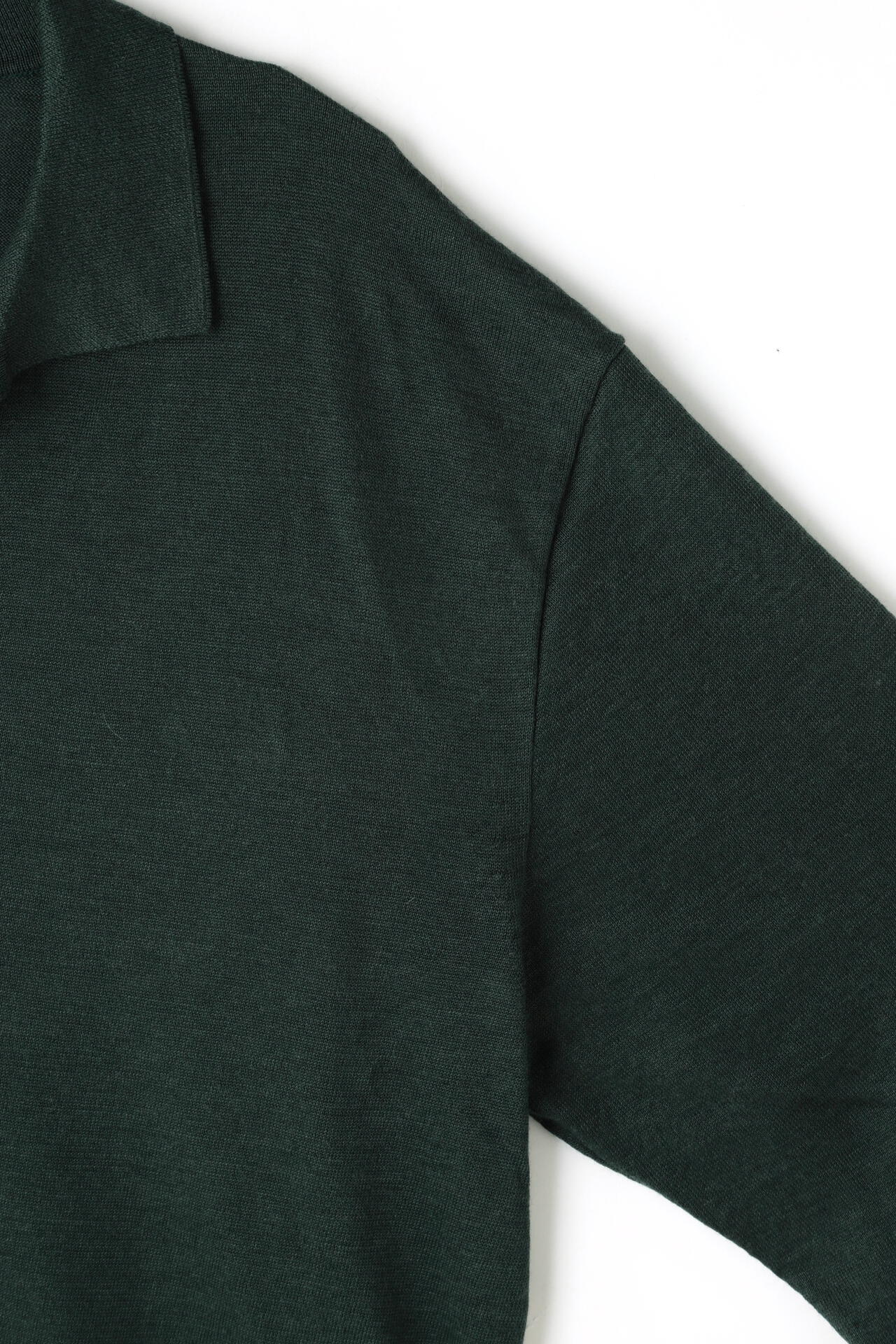 ATON / RAMIE CASHMERE SKIPPER POLO SWEATER