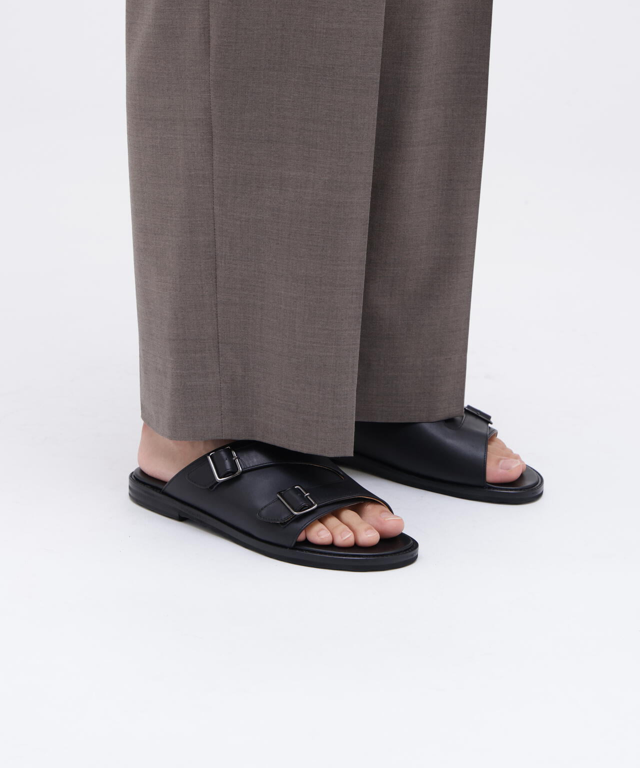 foot the coacher / DOUBLE BELT SANDALS (VIBRAM TILE MORFLEX)
