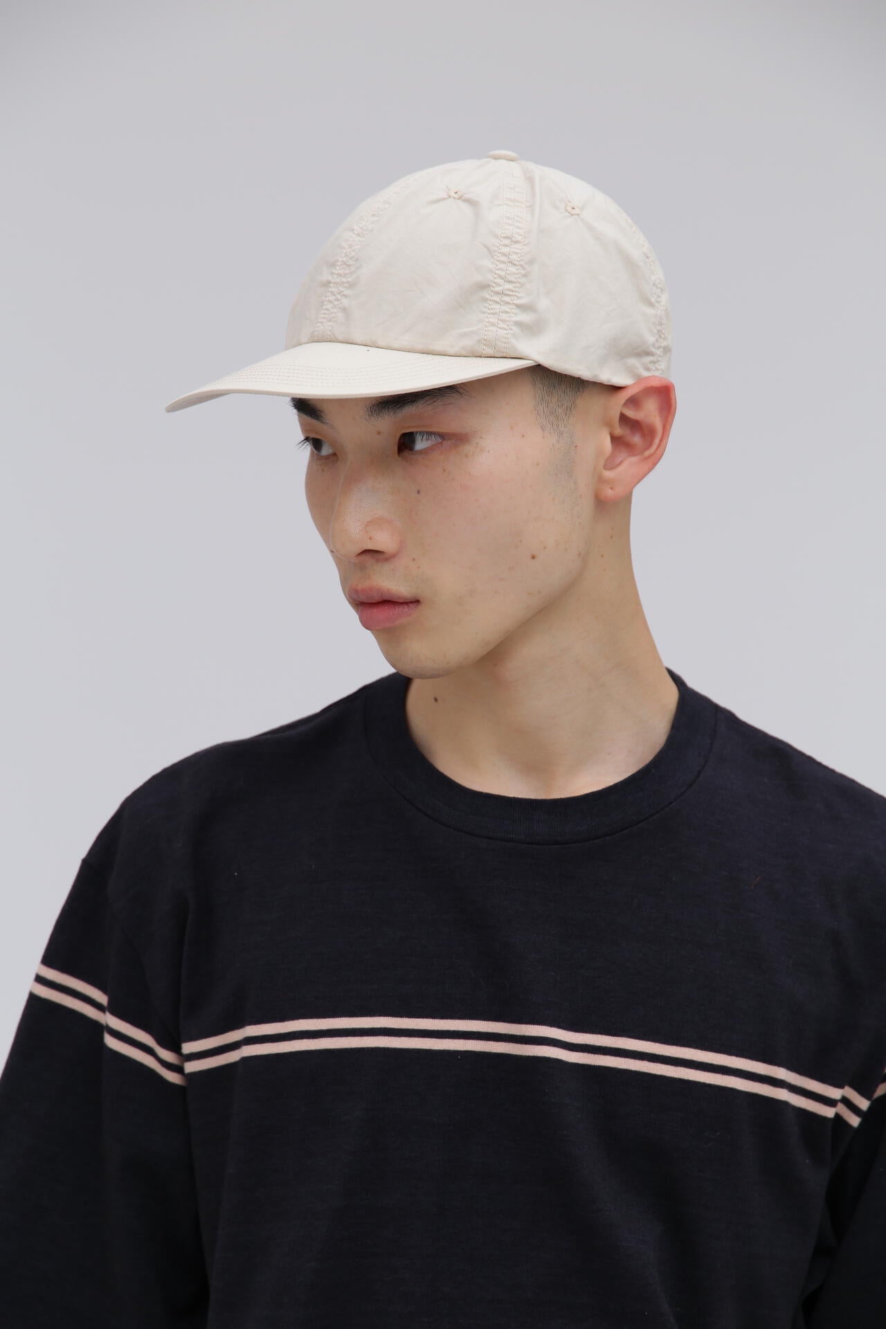 KIJIMA TAKAYUKI / COTTON SILK ELASTIC BACK 6PANEL CAP