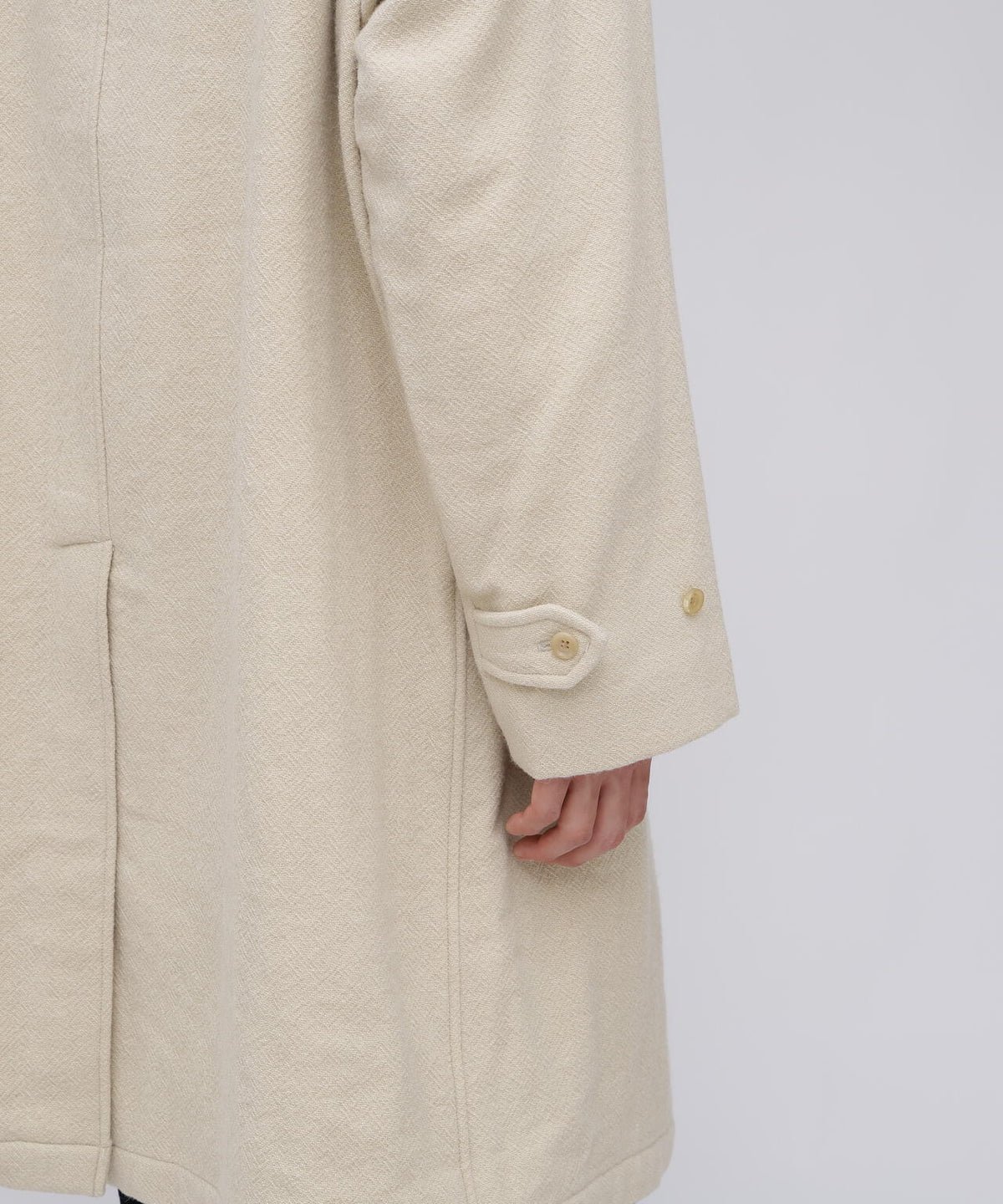 blurhms / CLASSIC WOOL BALMACAAN COAT