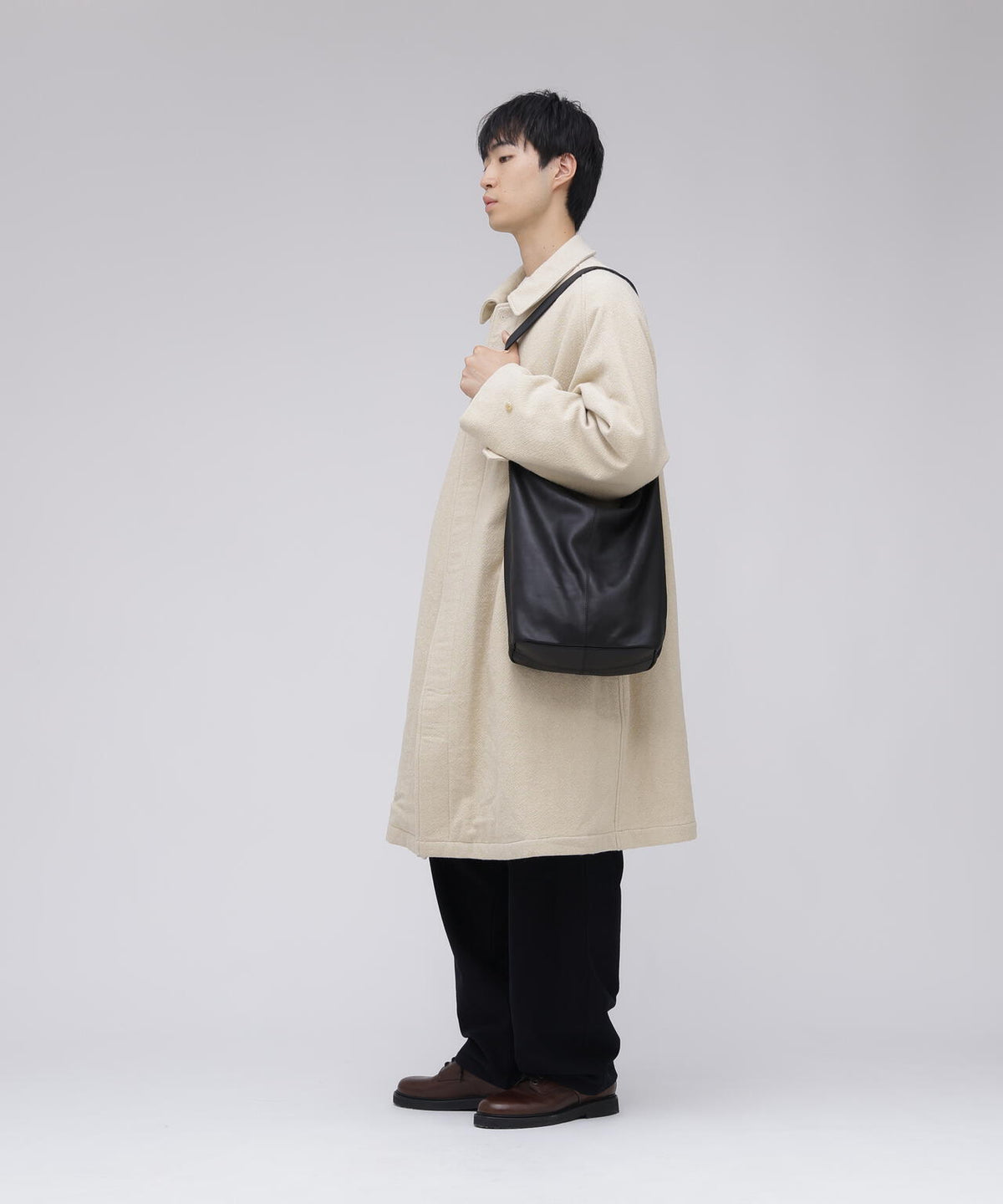 blurhms / CLASSIC WOOL BALMACAAN COAT
