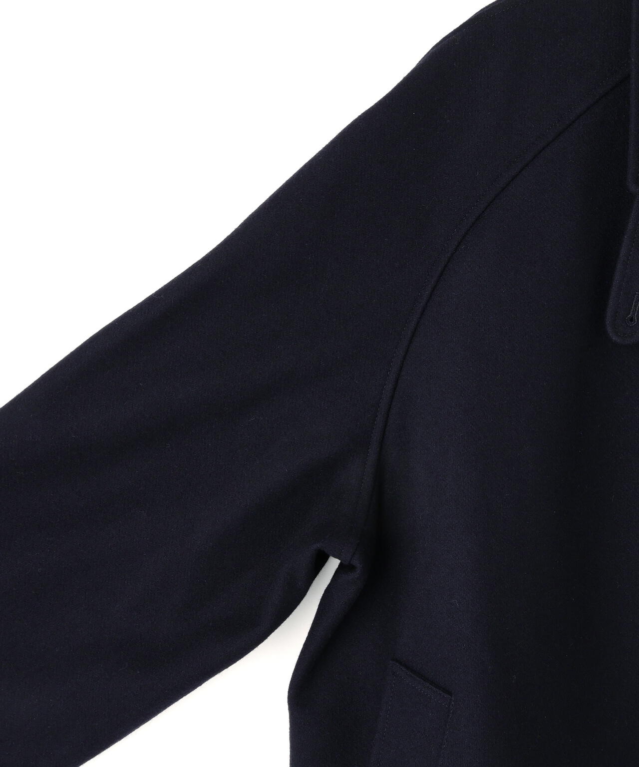 STUDIO NICHOLSON / MELTON WOOL RAGLAN WOOL COAT