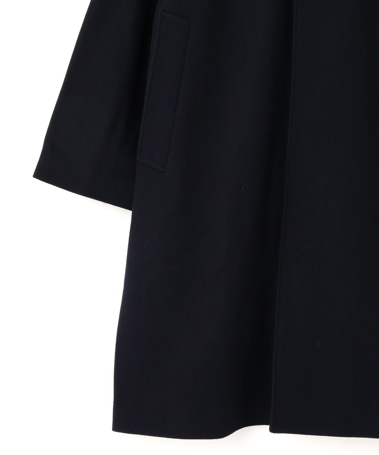 STUDIO NICHOLSON / MELTON WOOL RAGLAN WOOL COAT