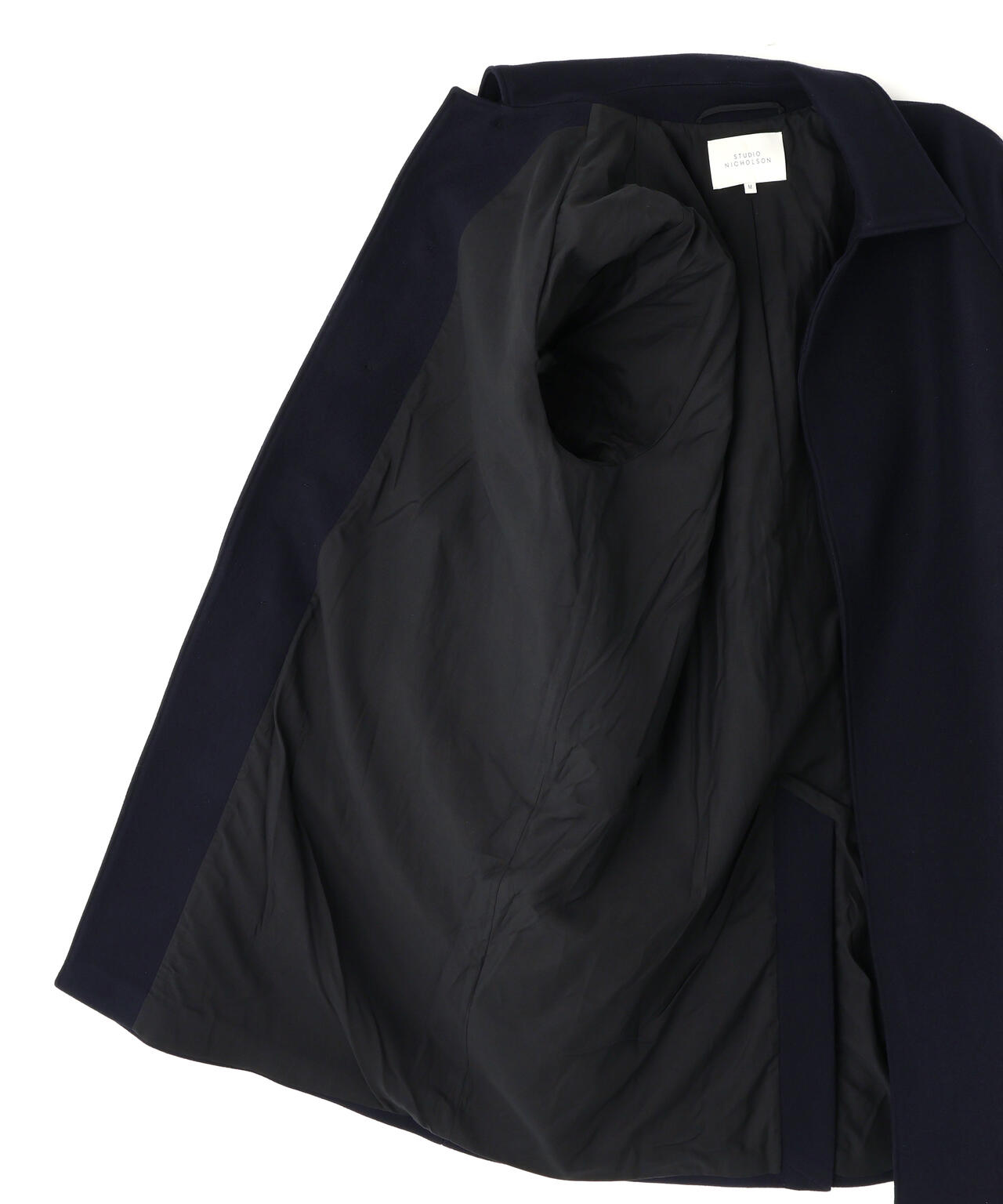 STUDIO NICHOLSON / MELTON WOOL RAGLAN WOOL COAT