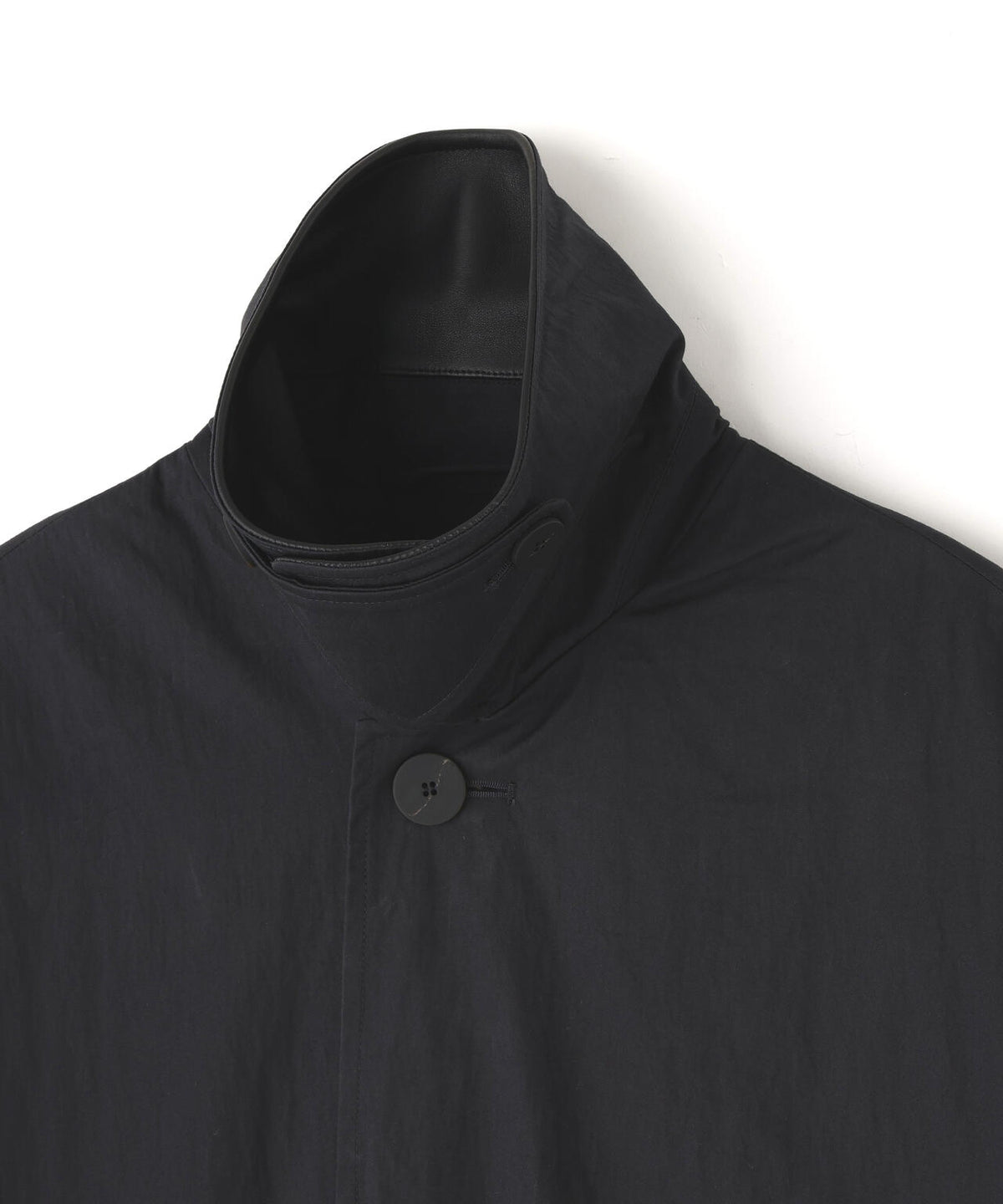 STUDIO NICHOLSON / WASHED WEATHER CLOTH TRENCH COAT