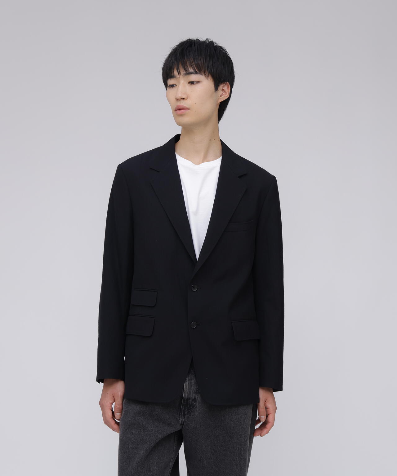 blurhms / WOOL GABARDINE 2B JACKET