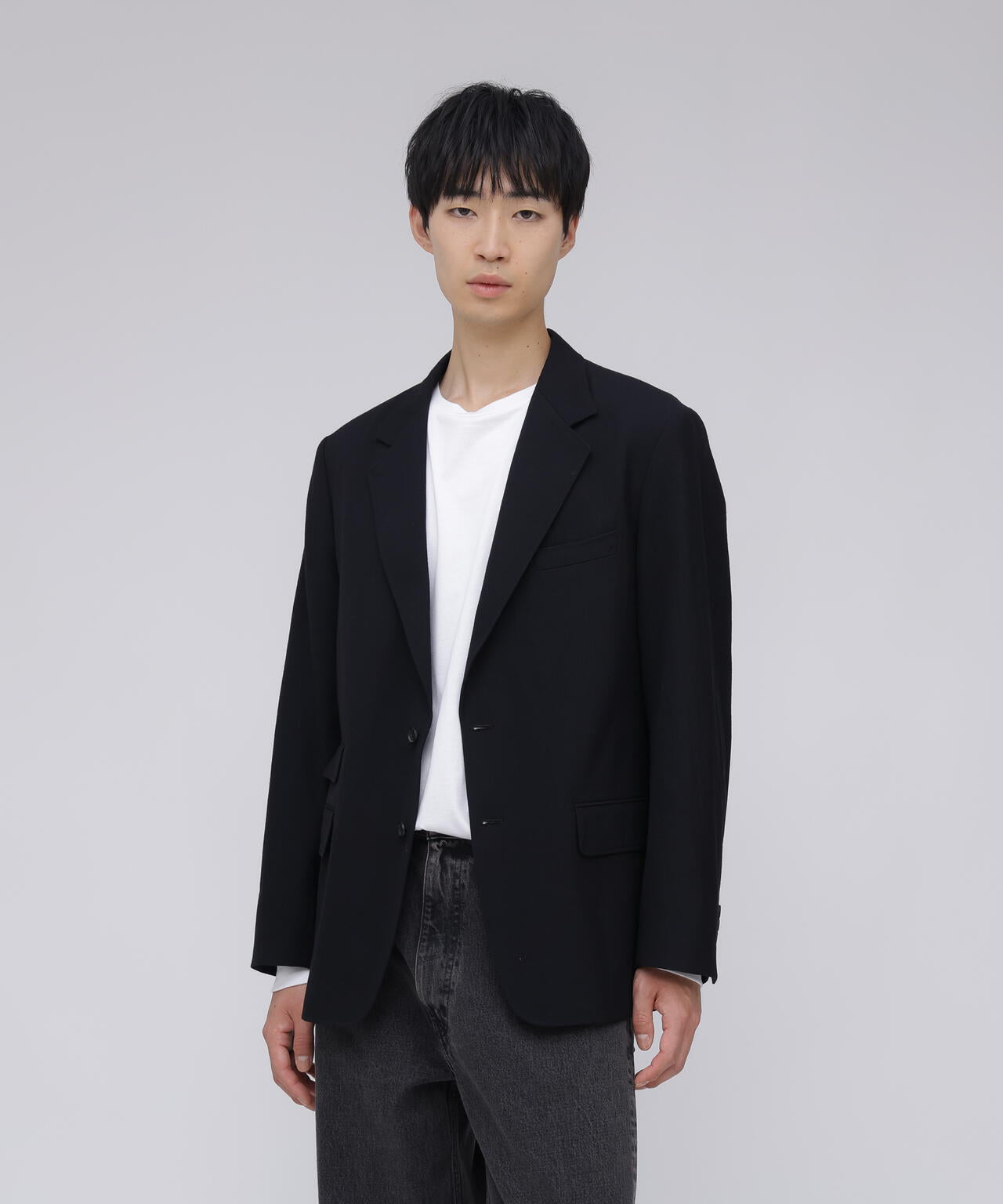 blurhms / WOOL GABARDINE 2B JACKET