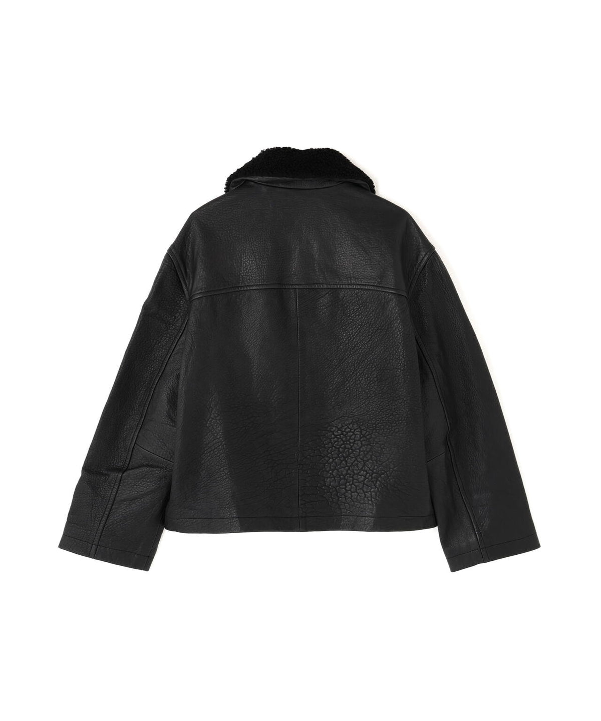 STUDIO NICHOLSON / SHEARLING COLLAR JACKET