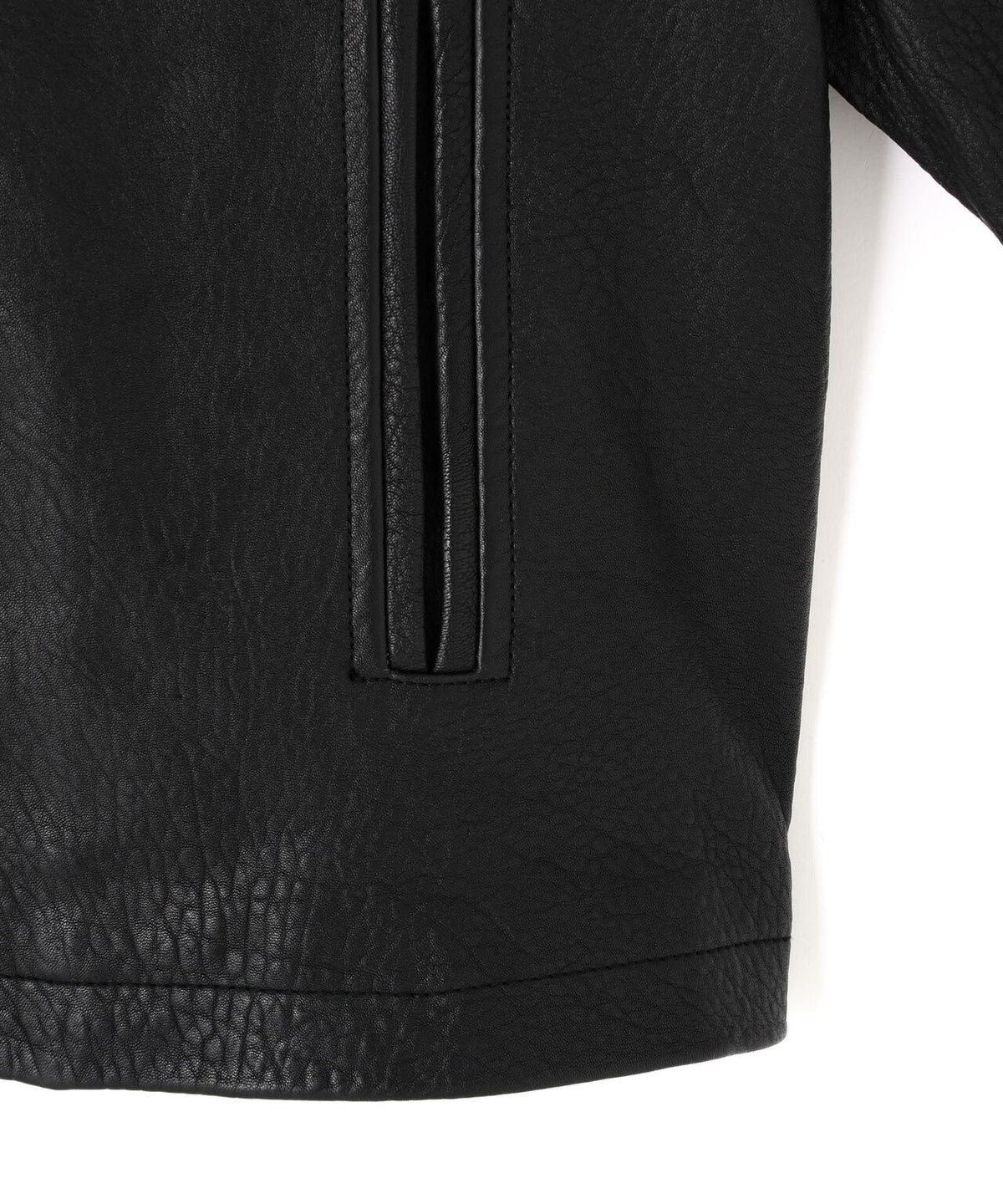 STUDIO NICHOLSON / SHEARLING COLLAR JACKET