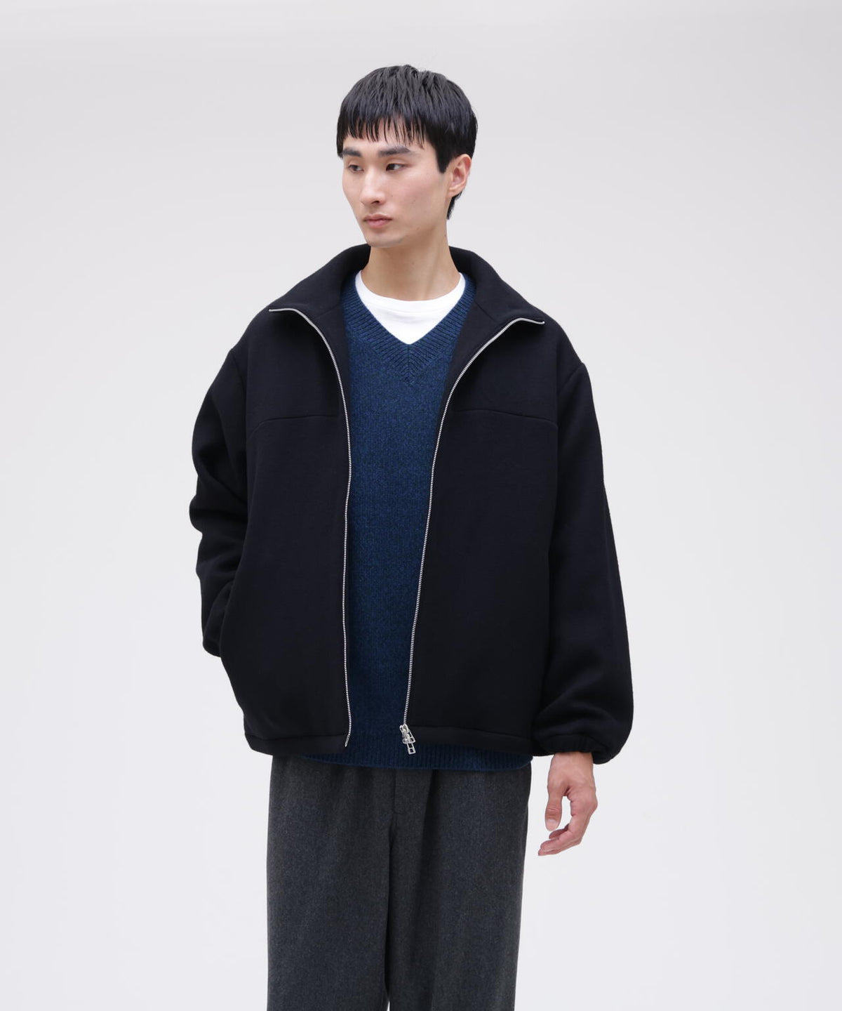 SU / BEAVER STANDCOLLER BLOUSON
