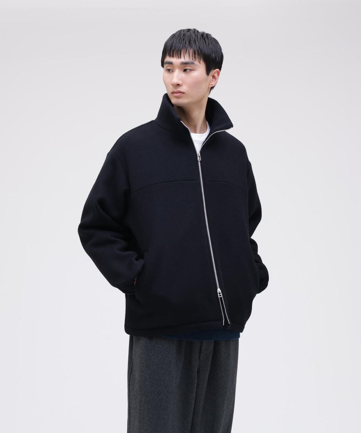 SU / BEAVER STANDCOLLER BLOUSON