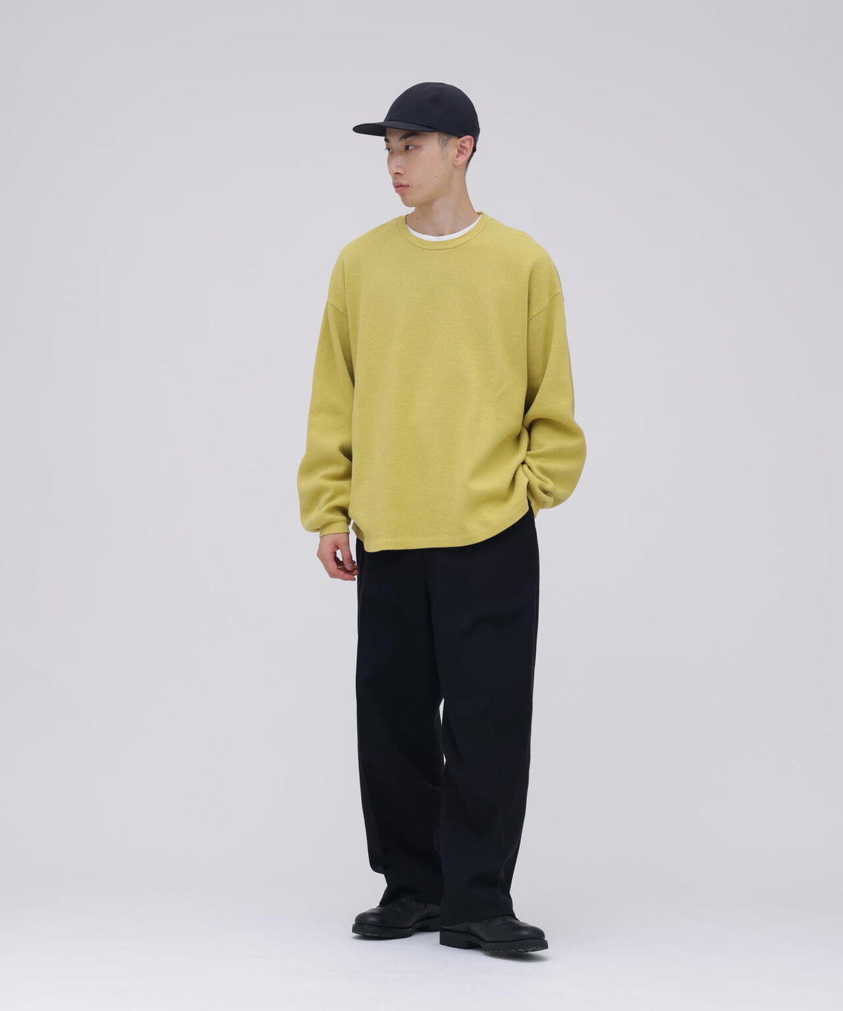 blurhms / WOOL GABARDINE TROUSERS