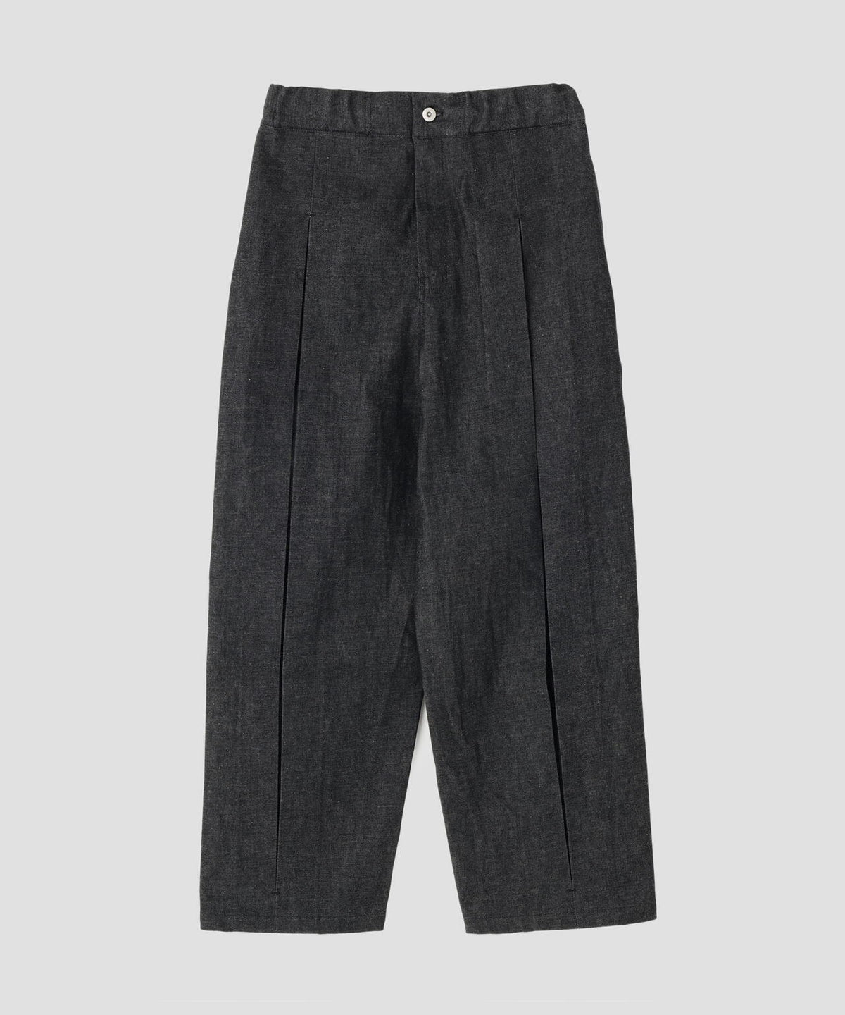 sageNATION / BOX PLEAT TROUSER DENIM