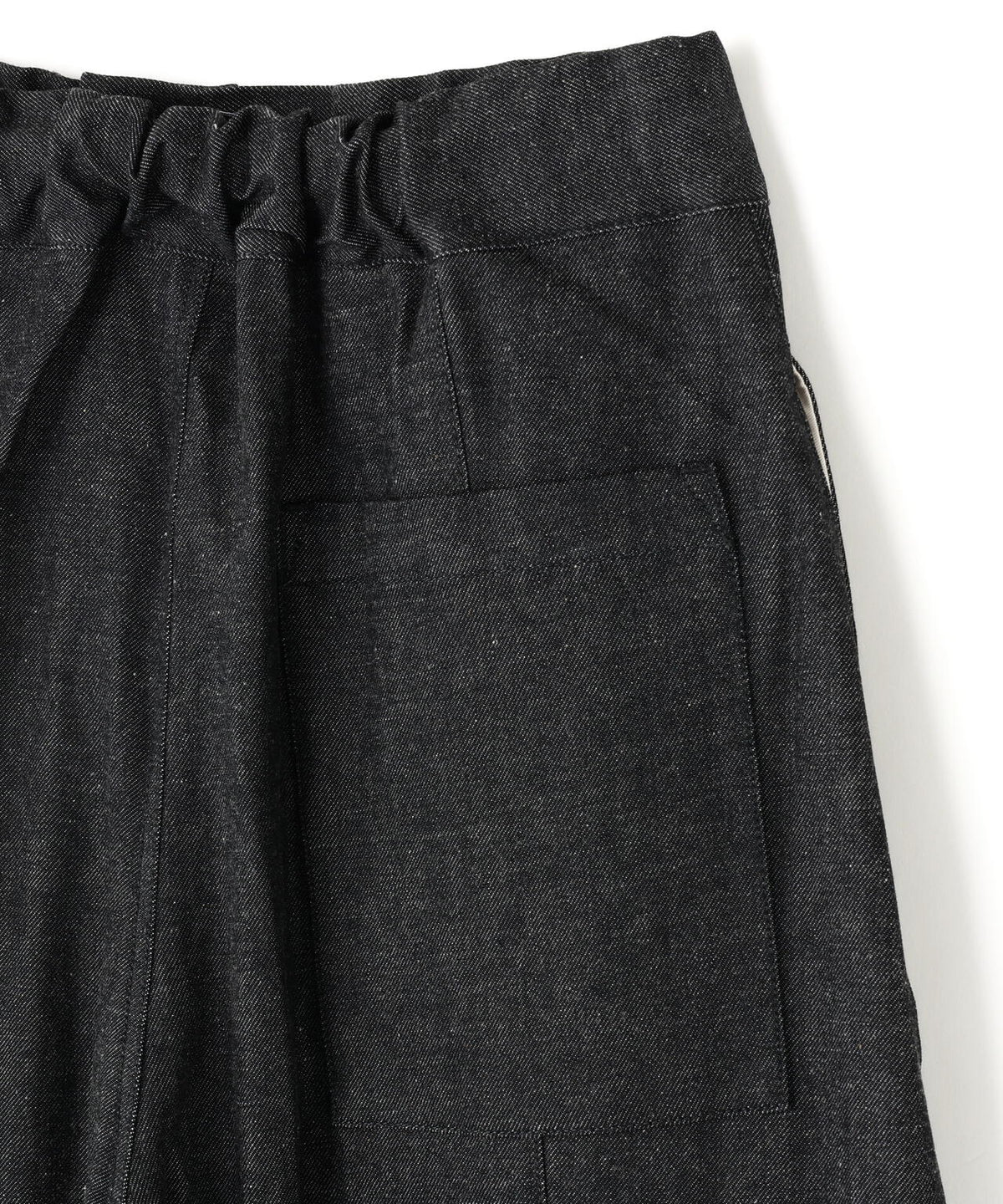 sageNATION / BOX PLEAT TROUSER DENIM