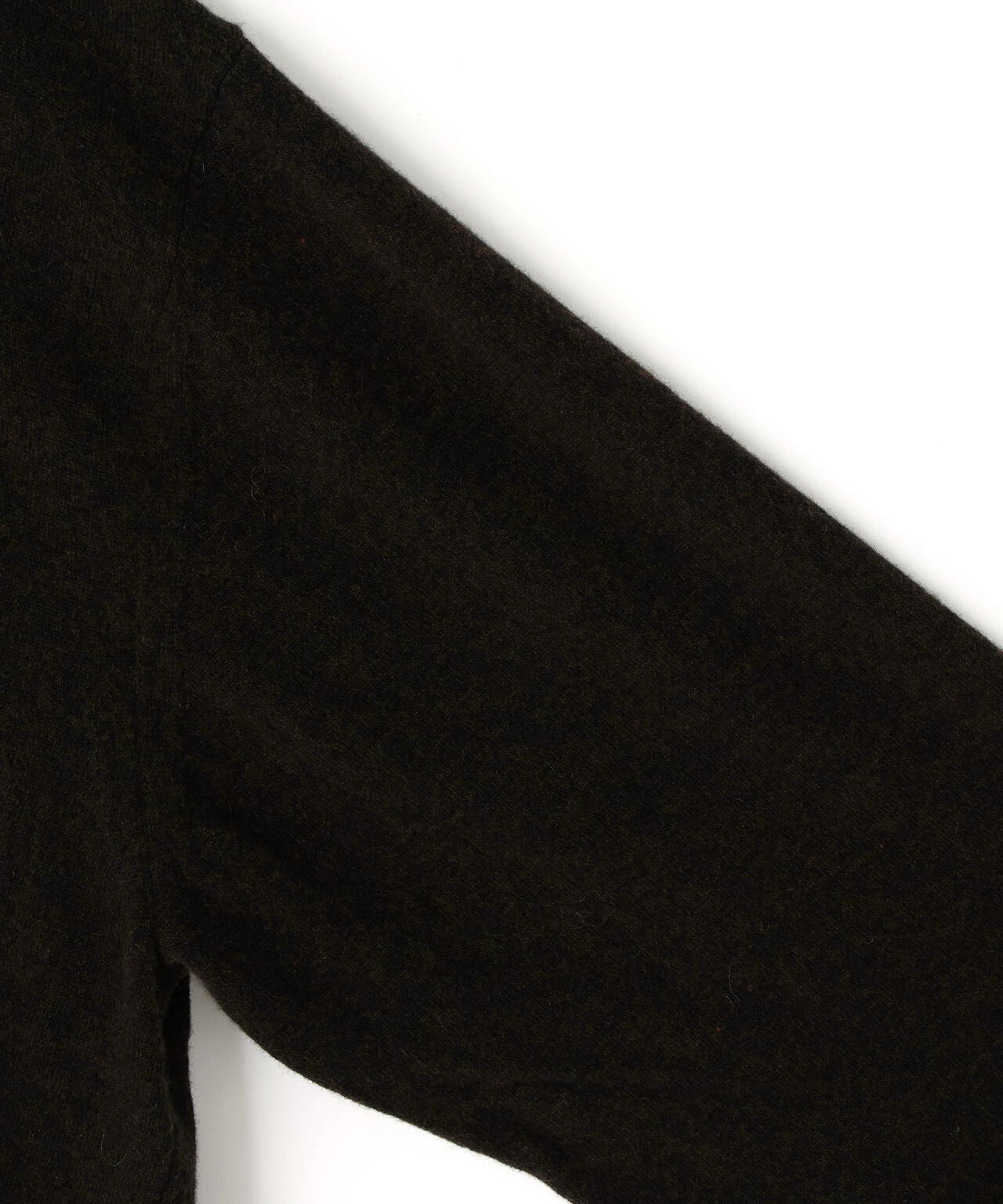 ATON / SUPER LIGHT WOOL SLIPPER POLO SWEATER