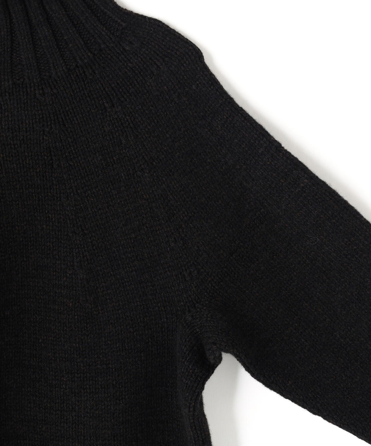 slopeslow / yoke top turtle neck sweater