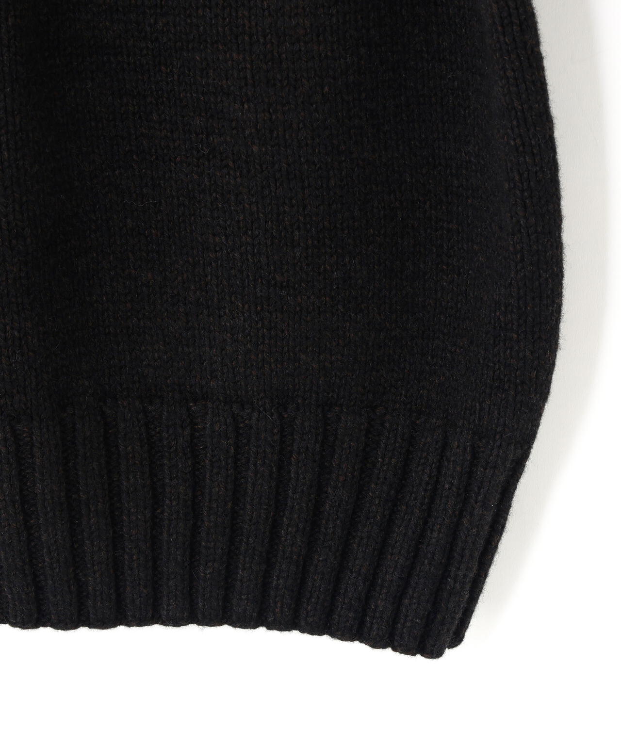 slopeslow / yoke top turtle neck sweater