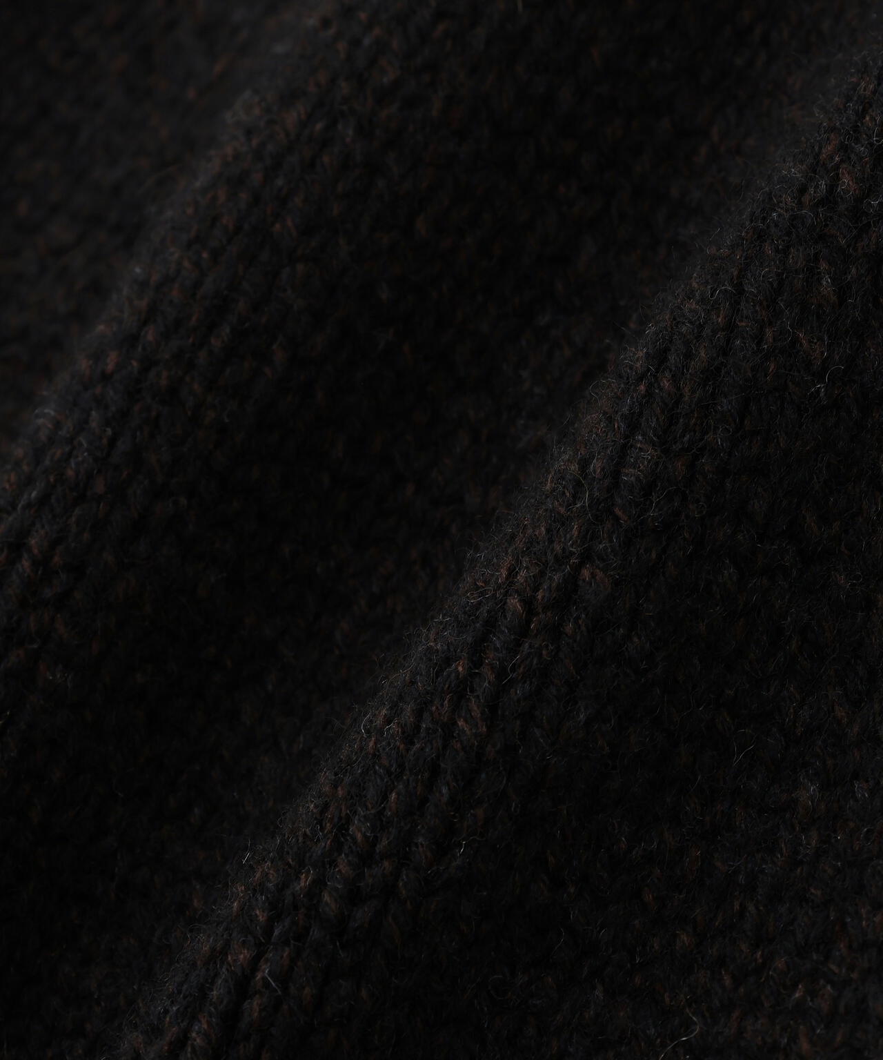 slopeslow / yoke top turtle neck sweater