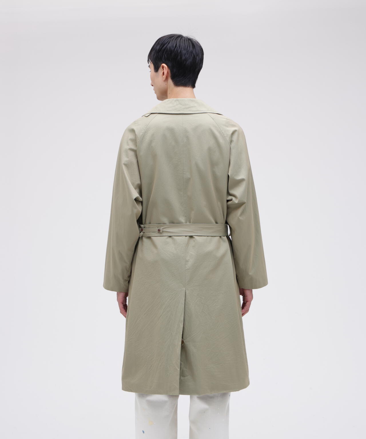 blurhms / COTTON GABARDINE TRENCH COAT