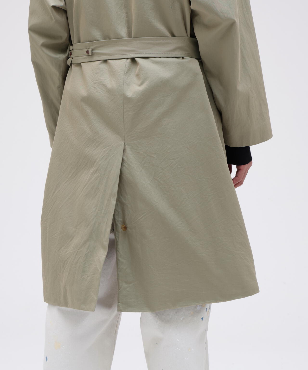 blurhms / COTTON GABARDINE TRENCH COAT