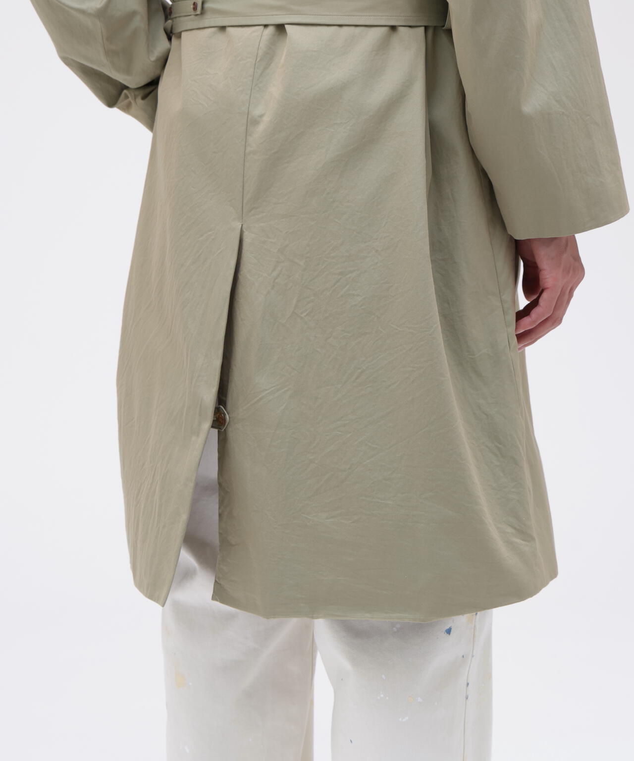blurhms / COTTON GABARDINE TRENCH COAT