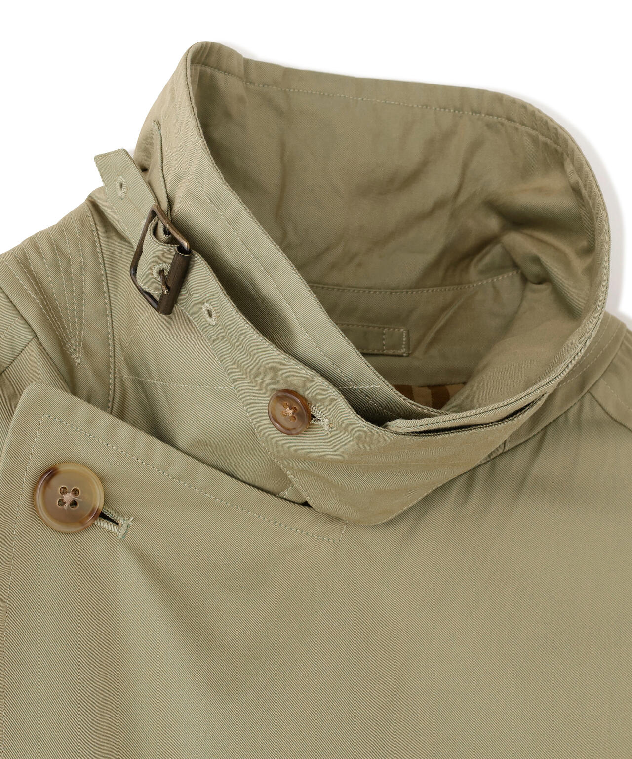 blurhms / COTTON GABARDINE TRENCH COAT