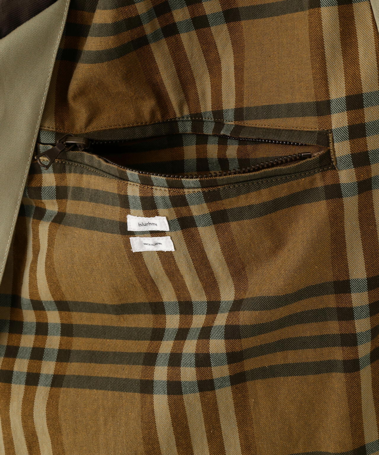 blurhms / COTTON GABARDINE TRENCH COAT