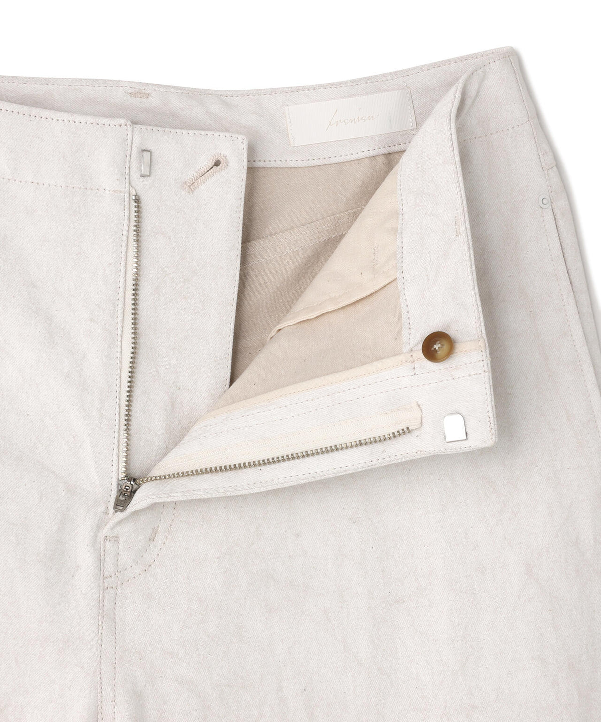 IRENISA / WIDE STRAIGHT JEANS