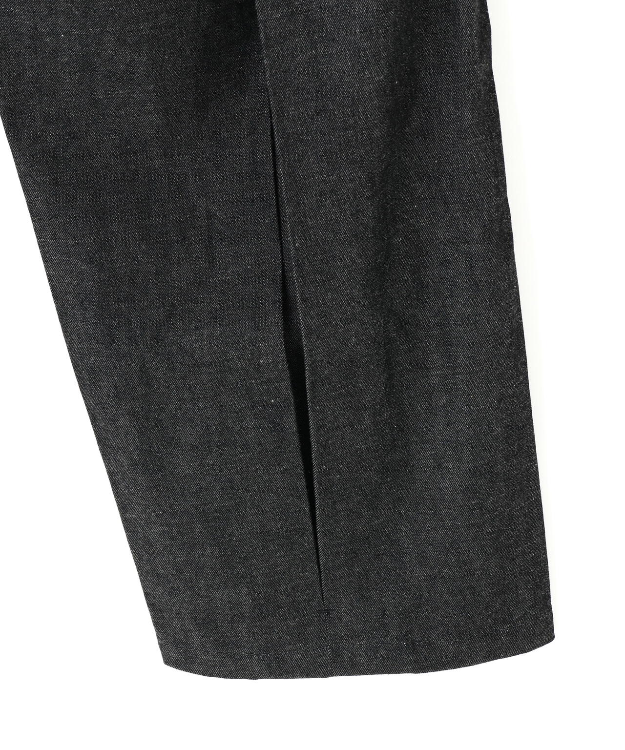 sageNATION / BOX PLEAT TROUSER RAW DENIM