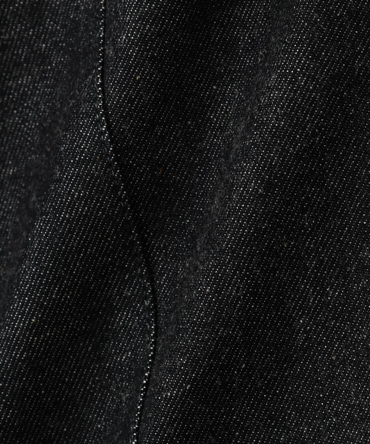 sageNATION / BOX PLEAT TROUSER RAW DENIM