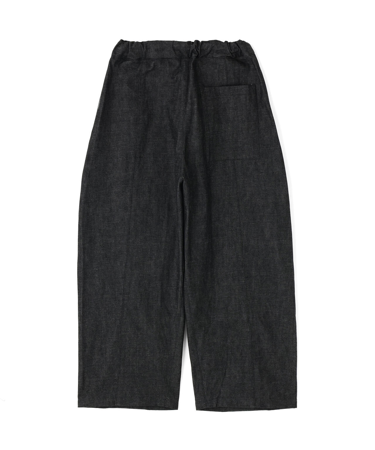 sageNATION / BOX PLEAT TROUSER RAW DENIM