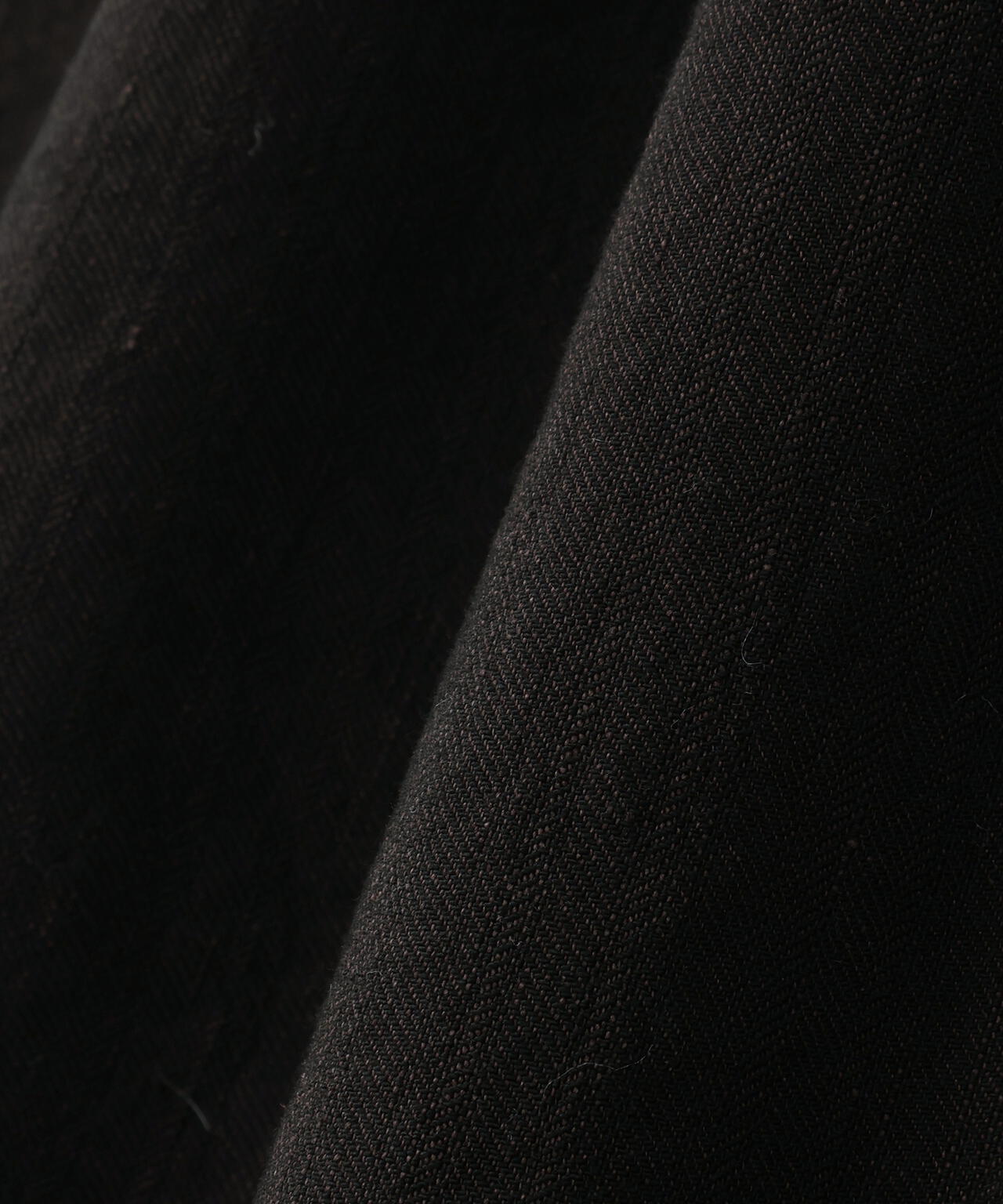 STUDIO NICHOLSON / BROKEN HERRINGBONE DOUBLE PLEAT VOLUME PANT