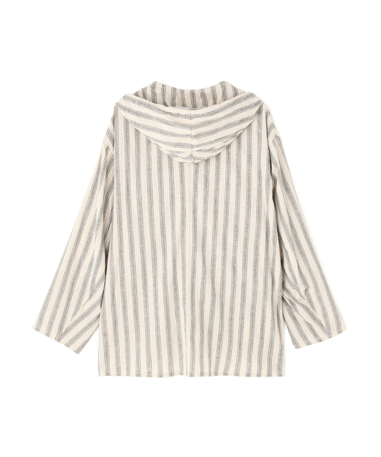 blurhms / COTTON LINEN STRIPE SNOW PARKA