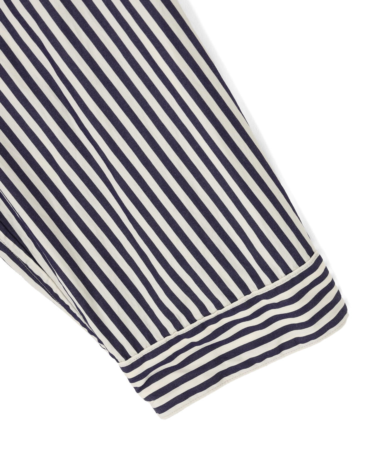 blurhms / STRIPE MILITARY SHIRT