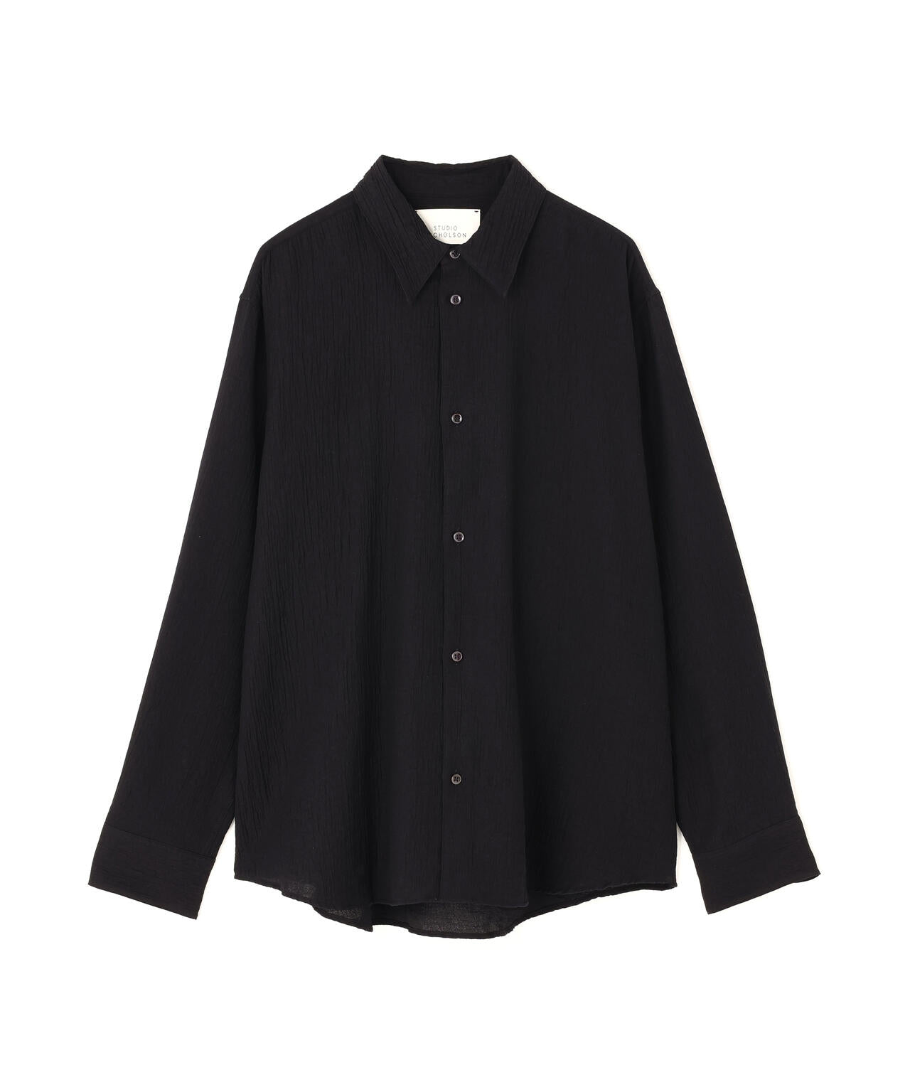 STUDIO NICHOLSON / MINIMAL MATELASSE BOXY OVERSIZED SHIRT