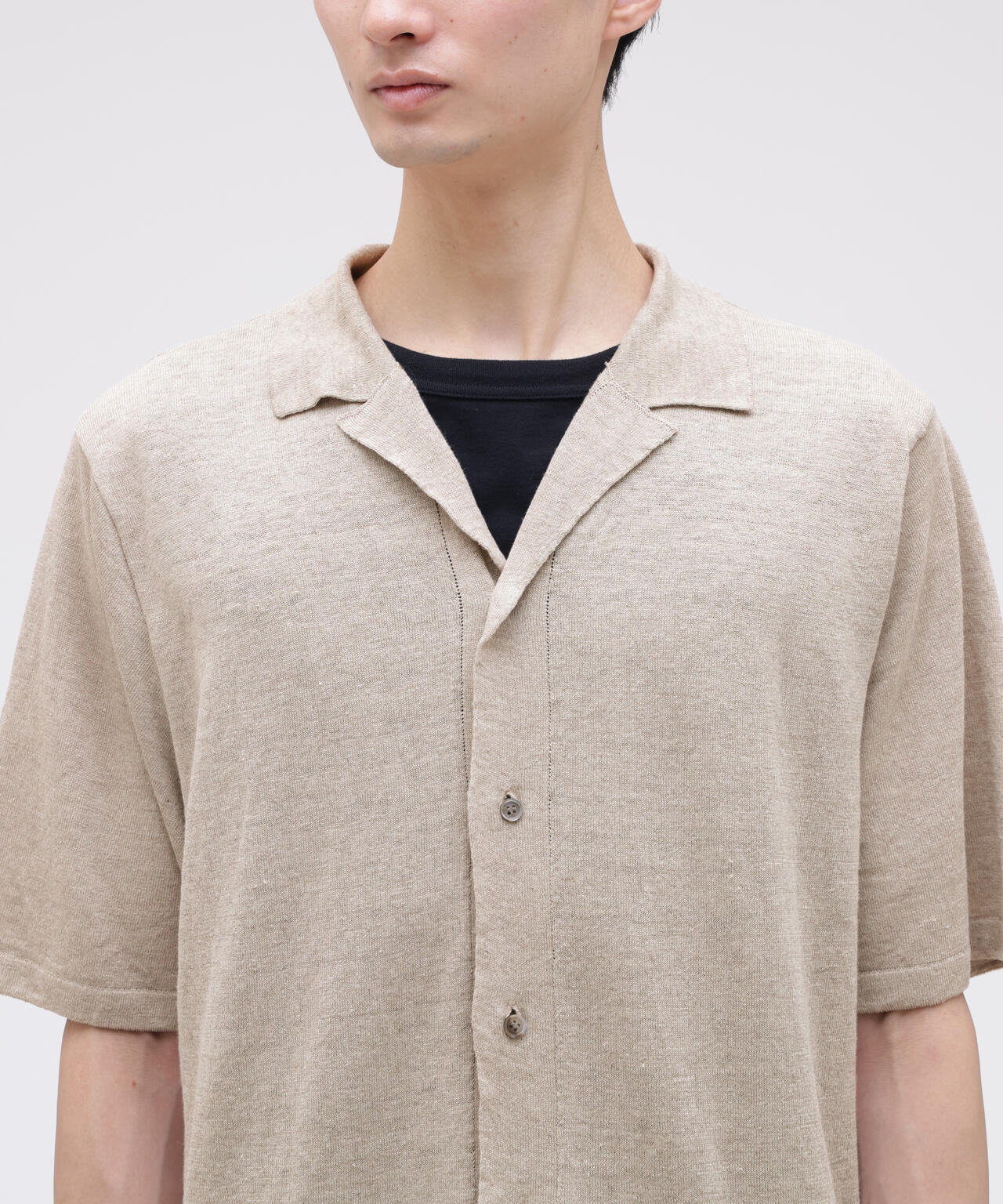 Yonetomi / AMA LINEN KNIT S/T